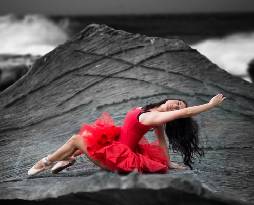 Ballerina on the Rocks - Lanzarote - Natalie Muth