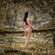 Outdoor Dessous Shooting with Chloe Rose